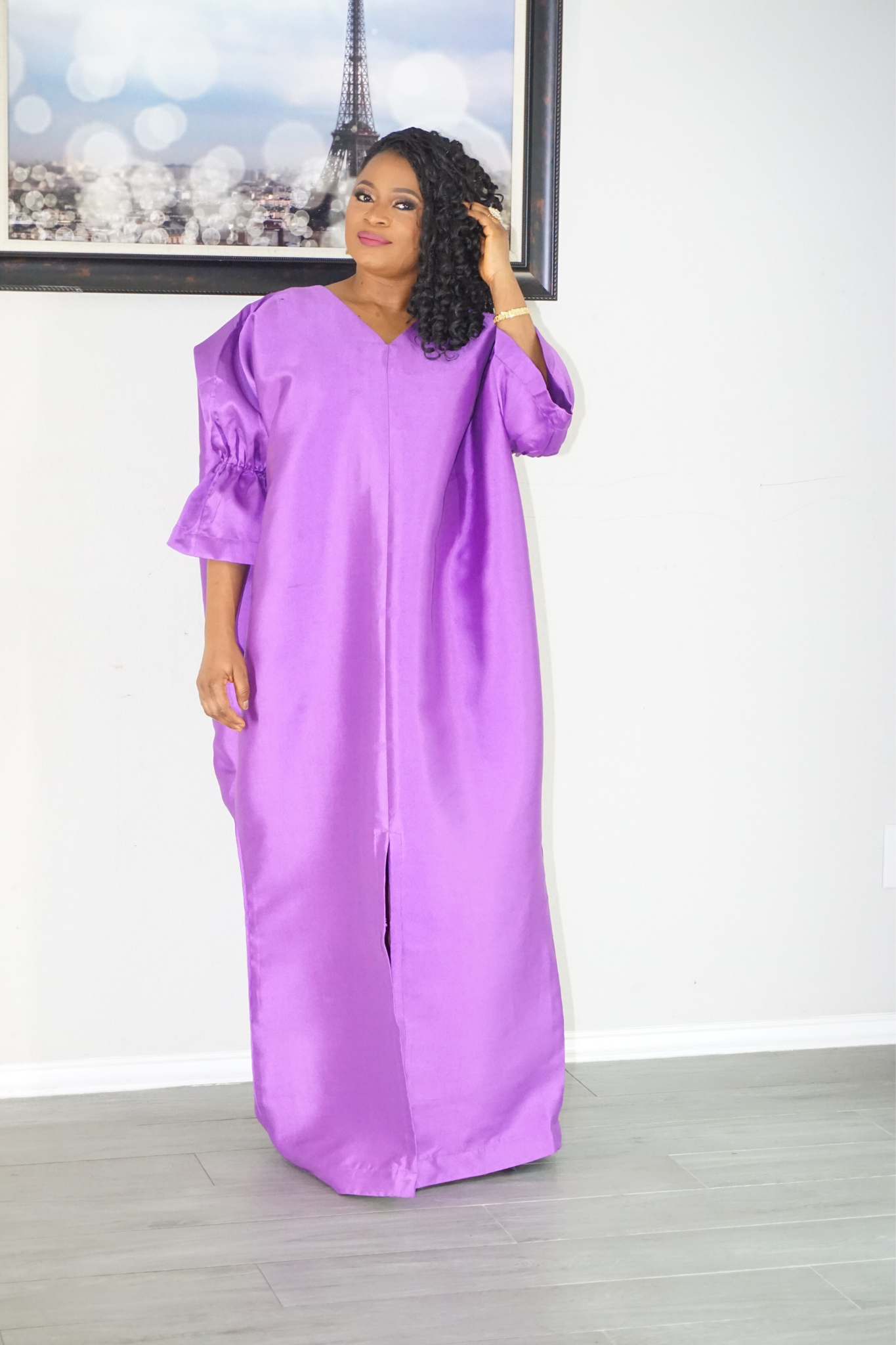 ASE BUBU DRESS- PURPLE