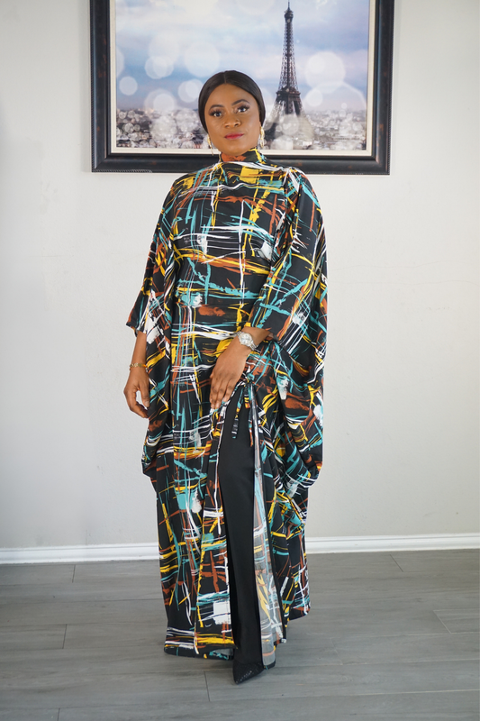 MARI KAFTAN DRESS AND PANT