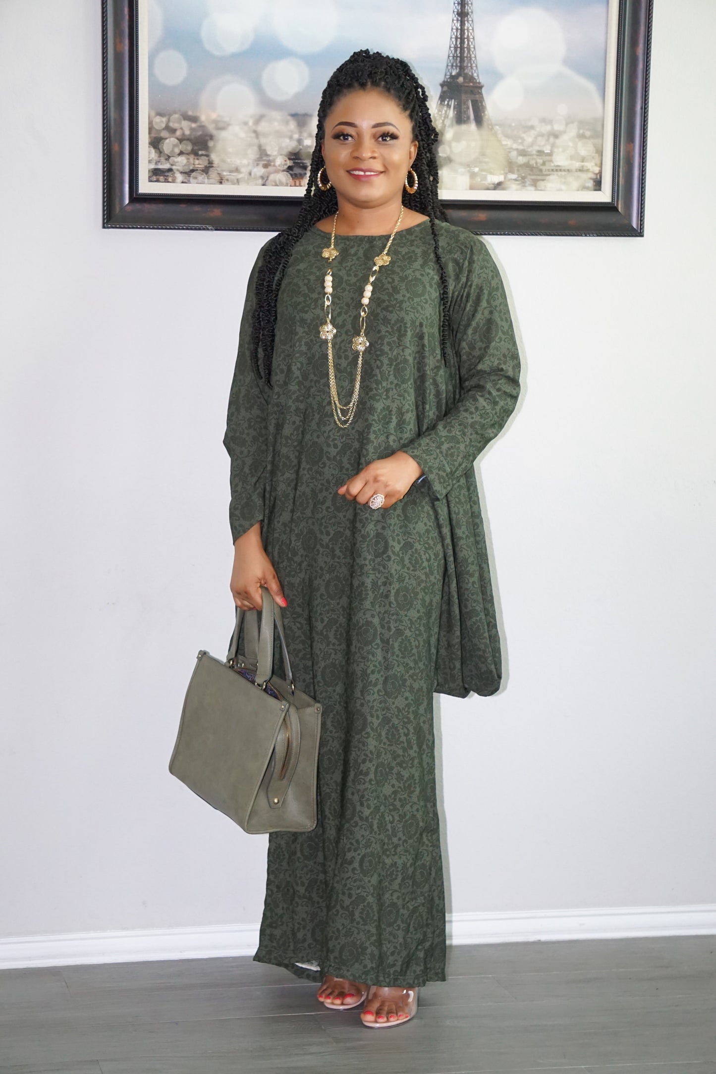 ABIKE KAFTAN DRESS